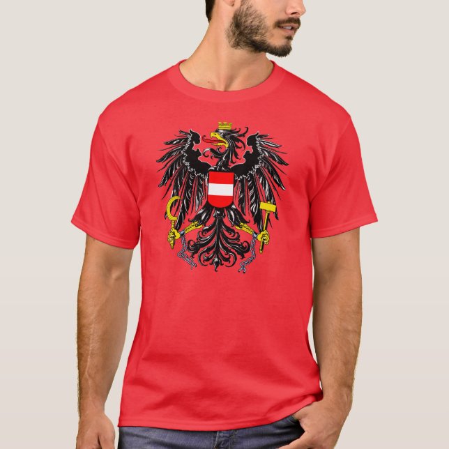 Camiseta Escudo de armas de Austria (Anverso)