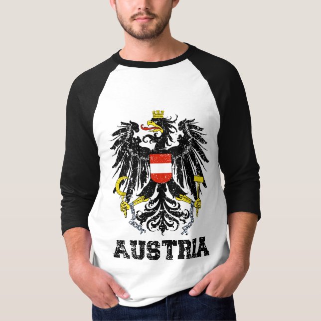 Camiseta Escudo de armas de Austria (Anverso)