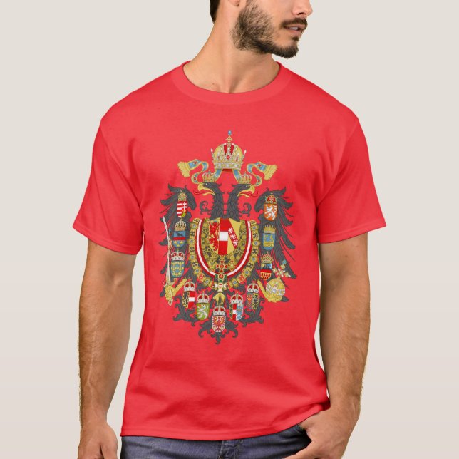 Camiseta Escudo de armas de Austria Hungría (Anverso)