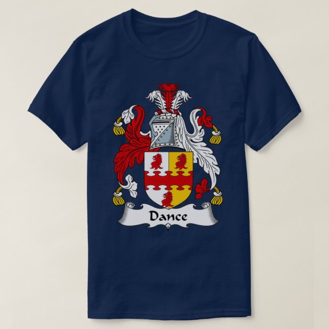 Camiseta Escudo de armas de baile (Diseño del anverso)