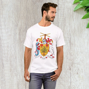 Camiseta Escudo De Armas De Barbados