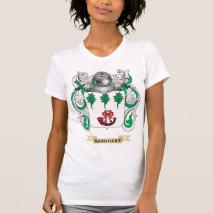 Camiseta Escudo de armas de Barnhart (escudo de la familia)