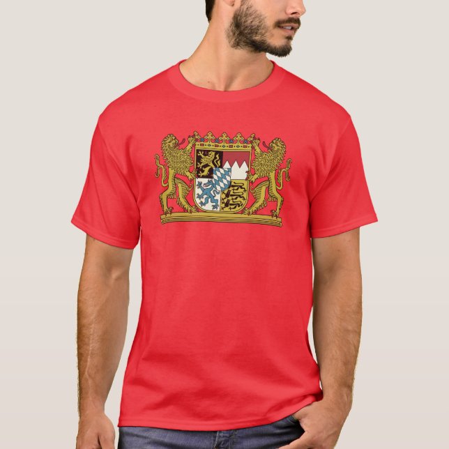 Camiseta Escudo de armas de Baviera - ALEMANIA (Anverso)