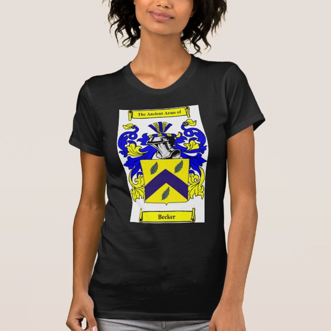 Camiseta Escudo de armas de Becker (NLD) (Anverso)