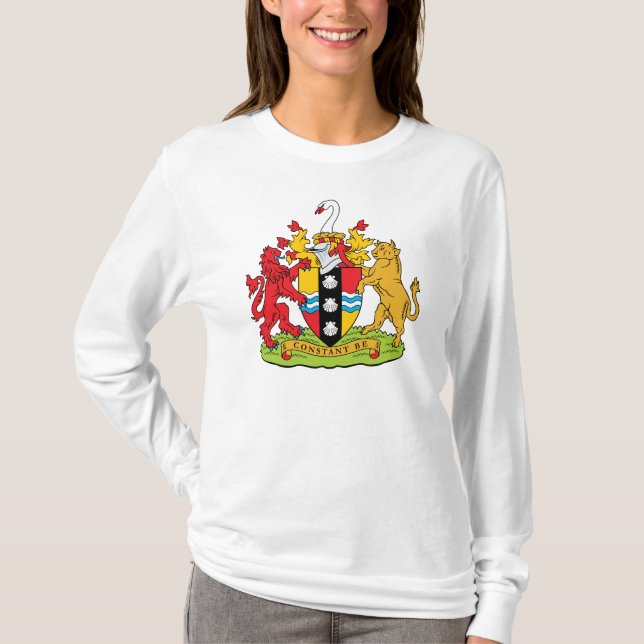 Camiseta Escudo de armas de Bedfordshire (Anverso)