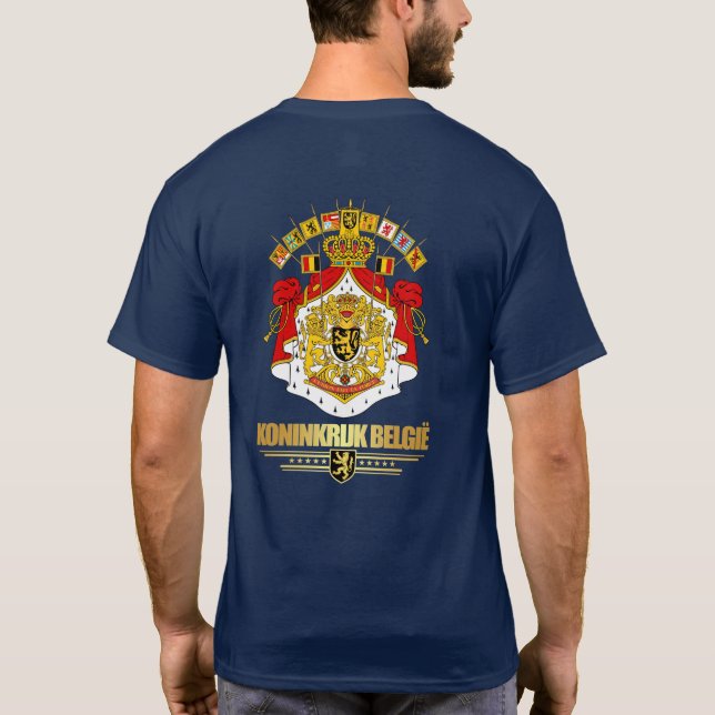Camiseta Escudo de armas de Bélgica 2 (Reverso)