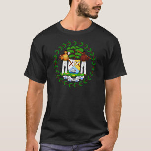 Camiseta Escudo de armas de Belice