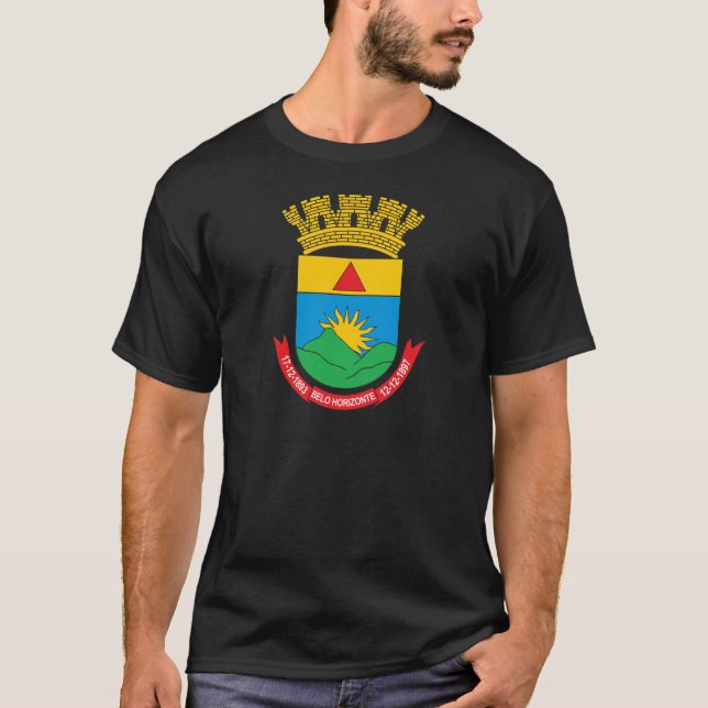 Camiseta Escudo de armas de Belo Horizonte (Anverso)