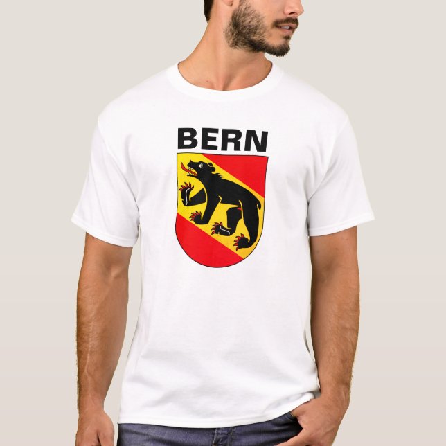 Camiseta Escudo de armas de Berna, SUIZA (Anverso)
