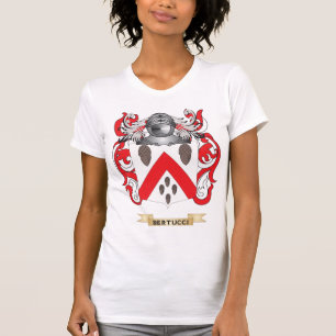 Camiseta Escudo de armas de Bertucci (escudo de la familia)