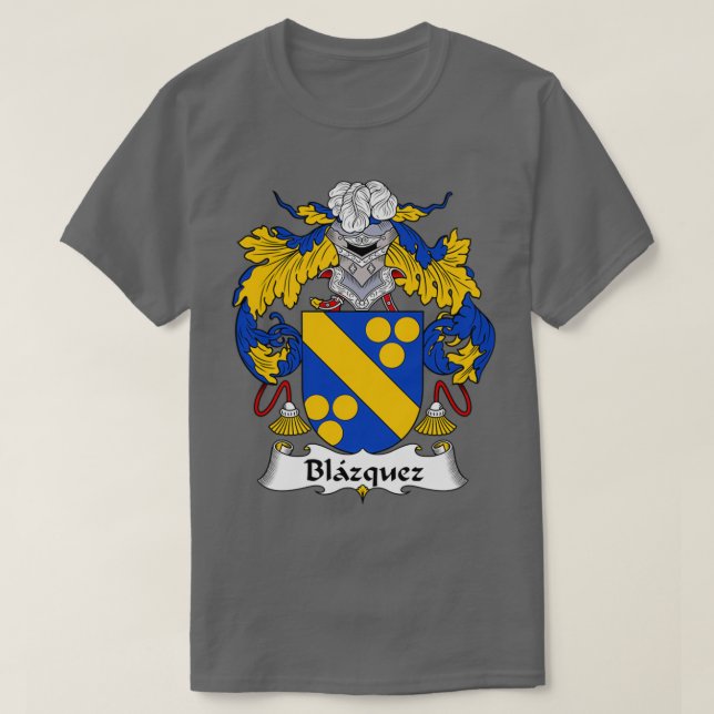 Camiseta Escudo de armas de Blazquez (Diseño del anverso)