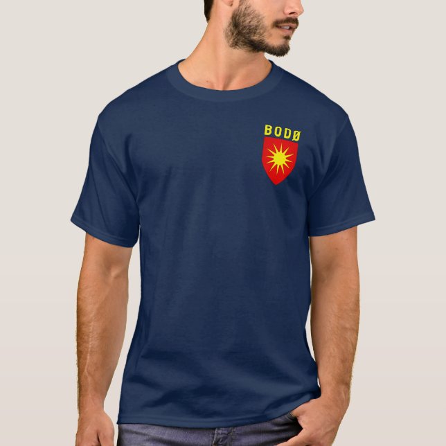 Camiseta Escudo de armas de Bodø - NORUEGA (Anverso)