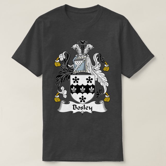 Camiseta Escudo de armas de Bosley (Diseño del anverso)