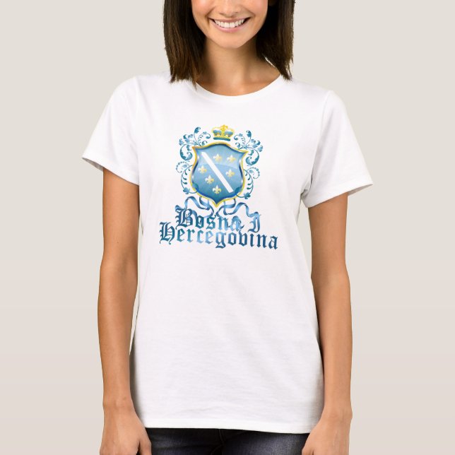 Camiseta Escudo de armas de Bosna (Anverso)