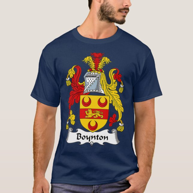 Camiseta Escudo de armas de Boynton (Anverso)