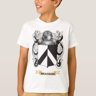 Camiseta Escudo de armas de Branson (escudo de la familia)