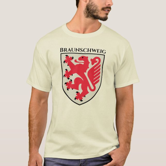 Camiseta Escudo de armas de Braunschweig, Alemania (Anverso)