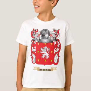 Camiseta Escudo de armas de Breeden (escudo de la familia)