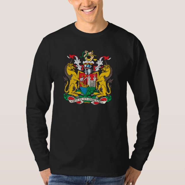 Camiseta Escudo de armas de Bristol (Anverso)