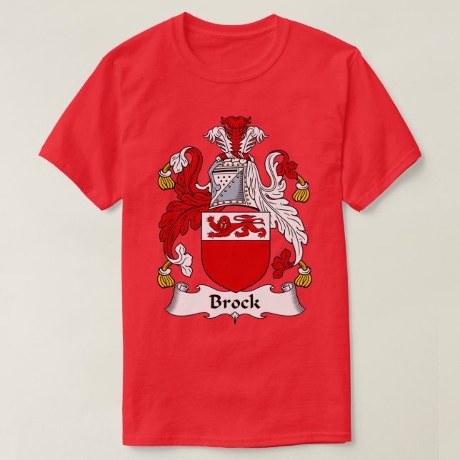 Camiseta Escudo de armas de Brock (Diseño del anverso)