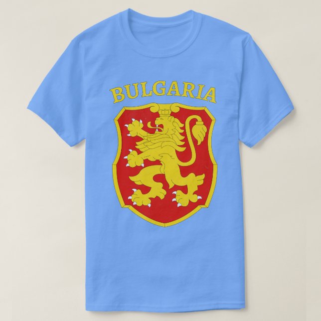 Camiseta Escudo de armas de Bulgaria (Diseño del anverso)