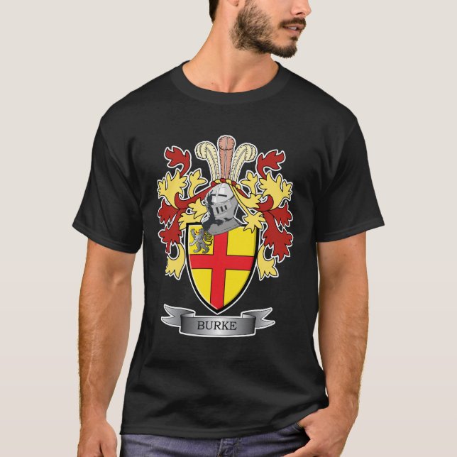 Camiseta Escudo de armas de Burke (Anverso)