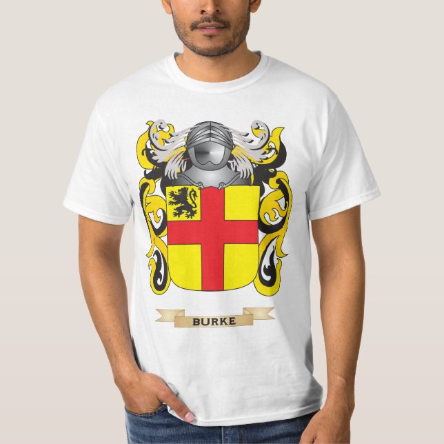 Camiseta Escudo de armas de Burke (escudo de la familia) (Anverso)