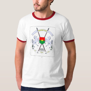 Camiseta Escudo de armas de Burkina Faso