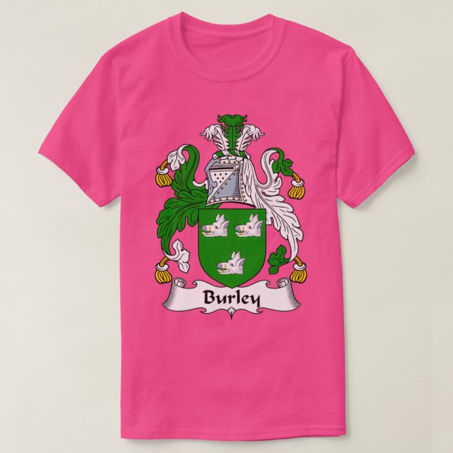 Camiseta Escudo de armas de Burley (Diseño del anverso)
