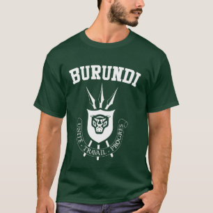 Camiseta Escudo de armas de Burundi