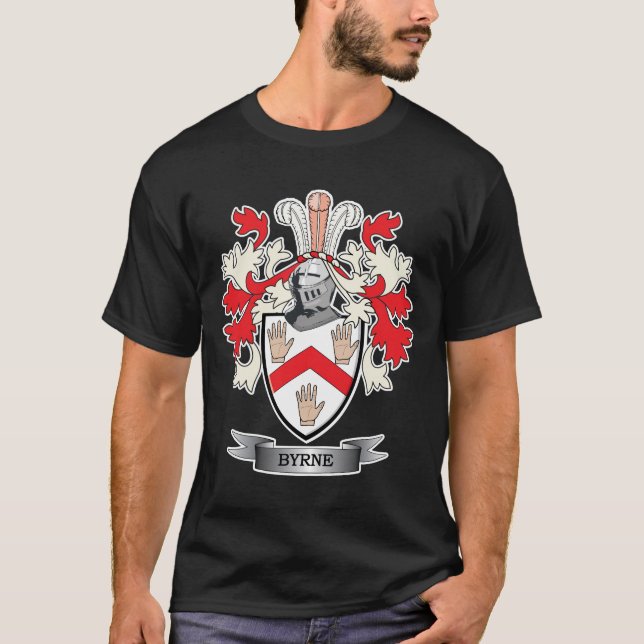 Camiseta Escudo de armas de Byrne (Anverso)