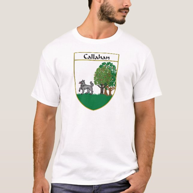 Camiseta Escudo de armas de Callahan/escudo de la familia (Anverso)