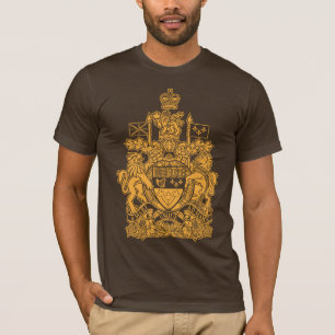 Camiseta Escudo de armas de Canadá - escudo de Canadá