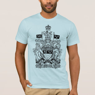 Camiseta Escudo de armas de Canadá - escudo de Canadá