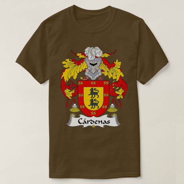 Camiseta Escudo de armas de Cardenas (Diseño del anverso)