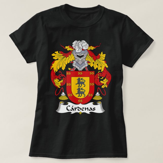 Camiseta Escudo de armas de Cardenas  (Diseño del anverso)