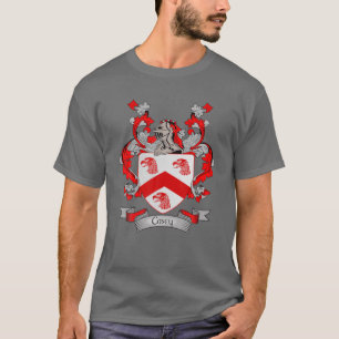 Camiseta Escudo De Armas De Casey   Casey Surname Family Cr
