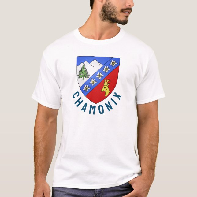 Camiseta Escudo de armas de Chamonix (Anverso)