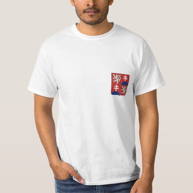 Camiseta Escudo de armas de Checoslovaquia (Anverso)
