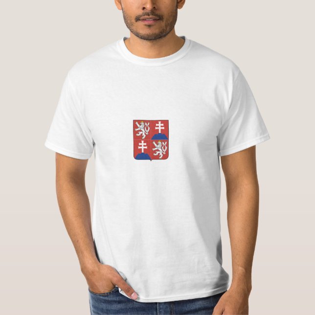 Camiseta Escudo de armas de Checoslovaquia (Anverso)
