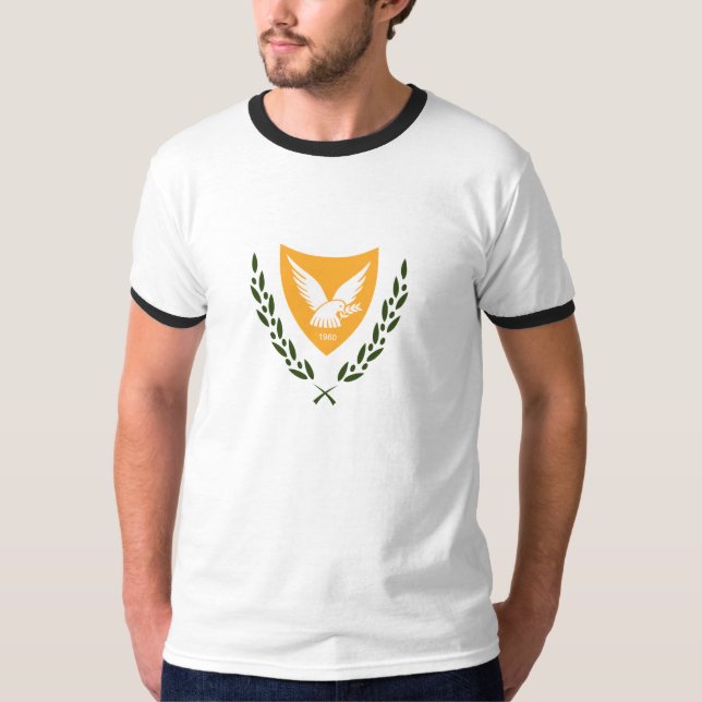 Camiseta Escudo de armas de Chipre (Anverso)