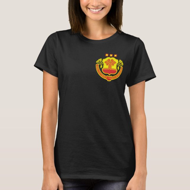 Camiseta Escudo de armas de Chuvasia (Anverso)