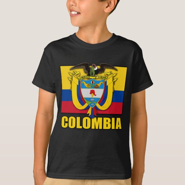 Camiseta Escudo de armas de Colombia (Anverso)