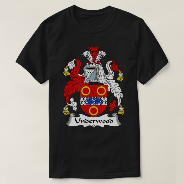 Camiseta Escudo de armas de contrachapado  (Diseño del anverso)