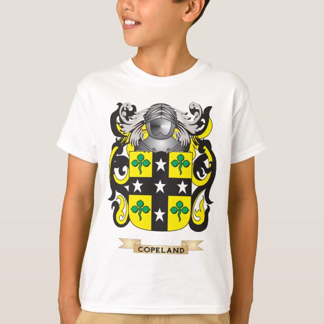 Camiseta Escudo de armas de Copeland (Anverso)