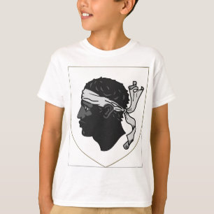 Camiseta Escudo de armas de Córcega Francia