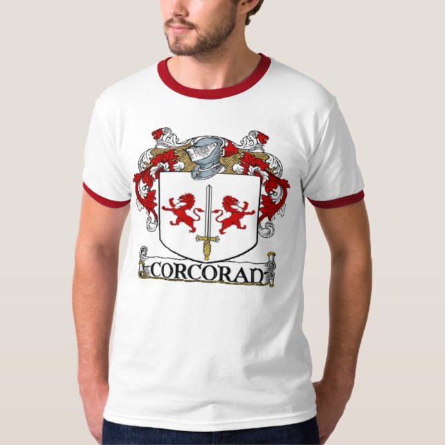 Camiseta Escudo de armas de Corcoran (Anverso)