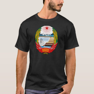 Camiseta Escudo de armas de Corea del Norte