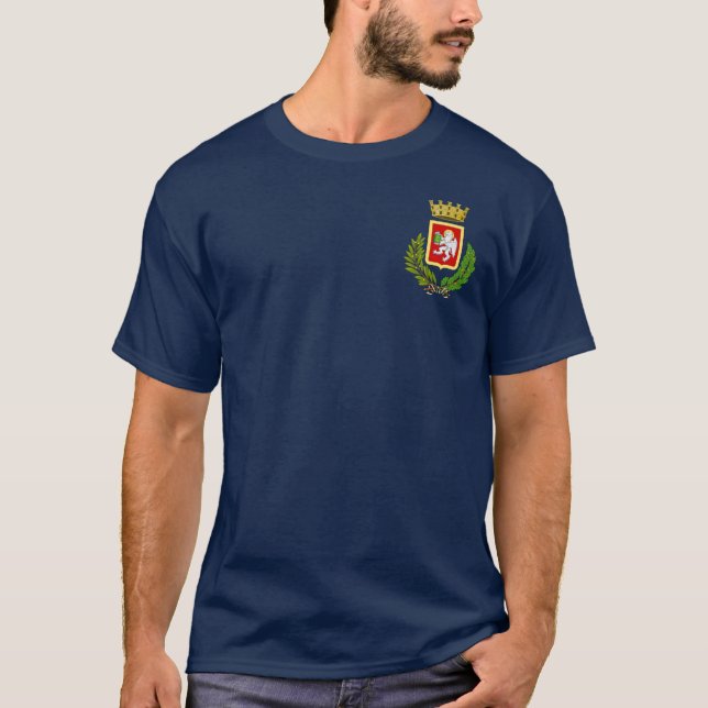 Camiseta Escudo de armas de Cortona, Italia (Anverso)