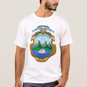 Camiseta Escudo de armas de Costa Rica